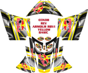 SKI DOO SNOWMOBILE WRAP KIT REV
