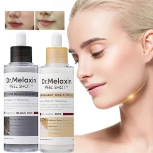 Korean Dr. Melaxin Peel Shot White And Black Rice Exfoliating Essence Moisturizing Gentle Exfoliation Soften Serum Skin Care - AliExpress